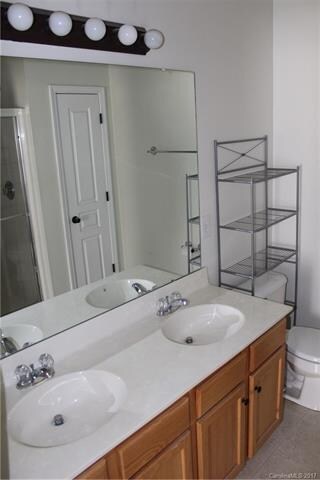 Master bath. Double sinks