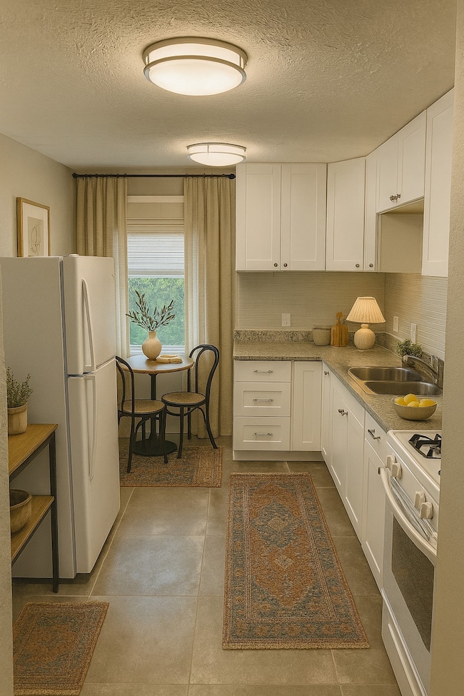 Virtually Staged Kitchen