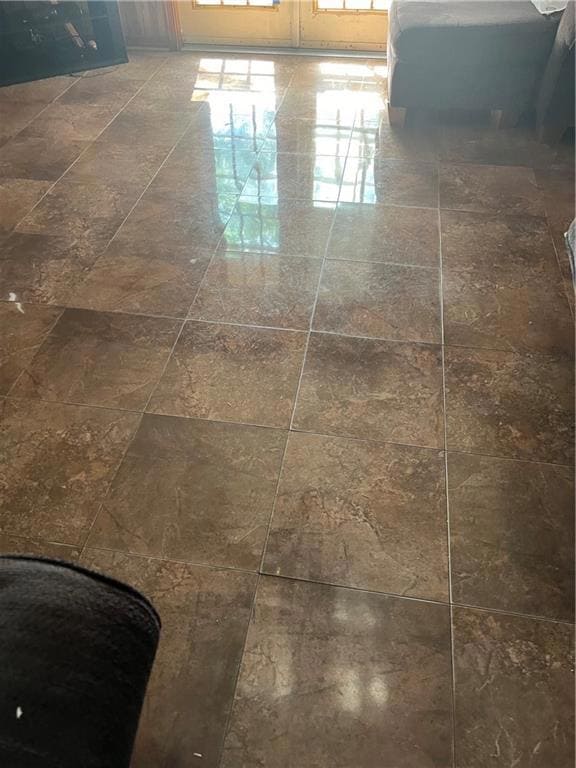 Interior details featuring tile flooring