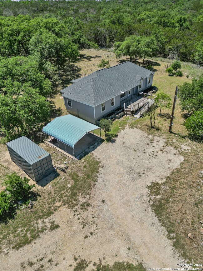 504 Oak Grove Road with carport and container.