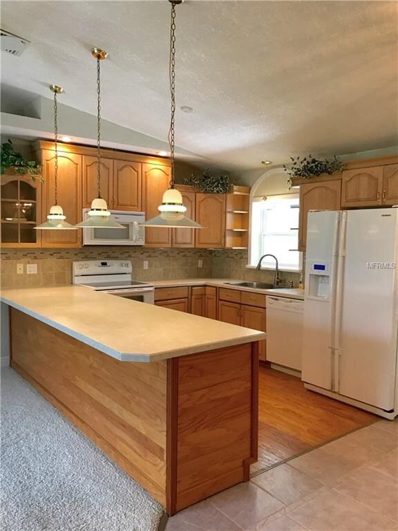 Inviting kitchen for preparing meals and entertain