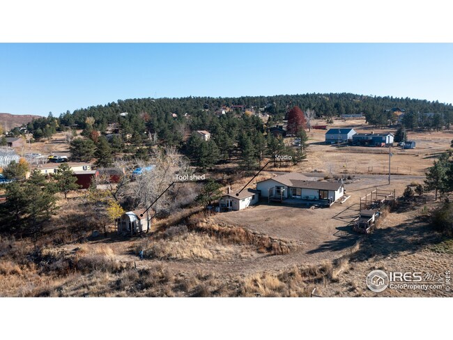 Back of the property