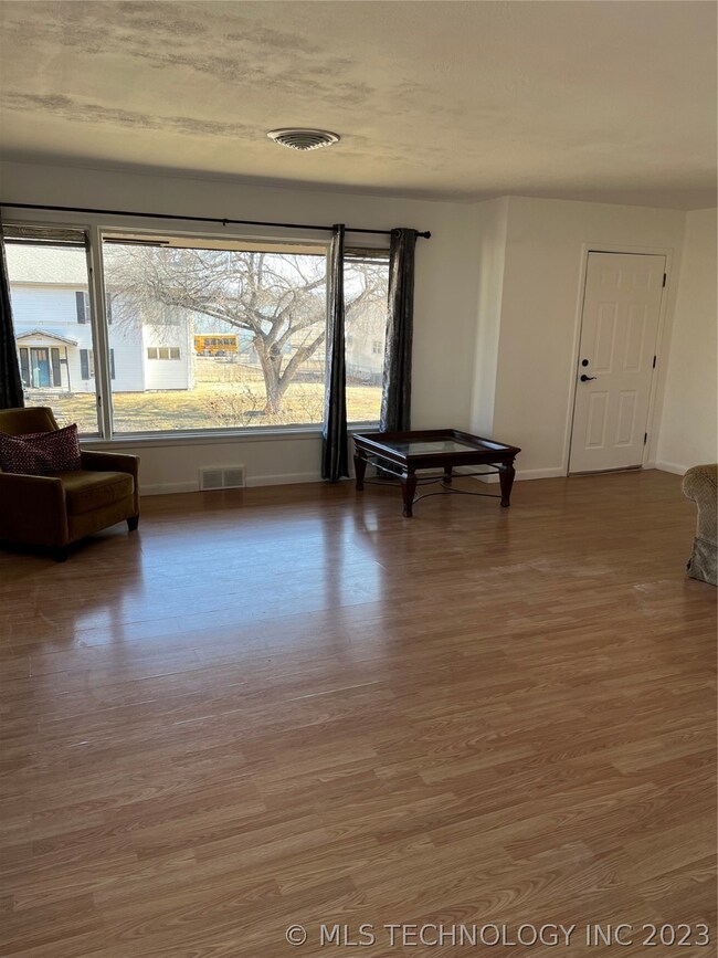 Living room looking west