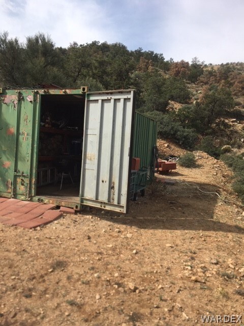 Conex box to hold suppies and generator