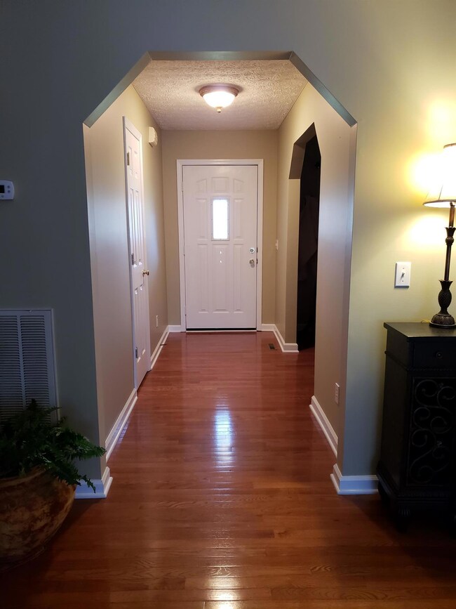 The entry foyer