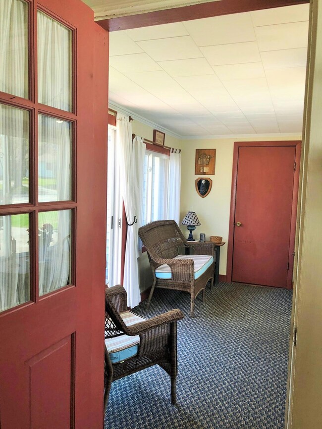 Enter kitchen from mudroom
