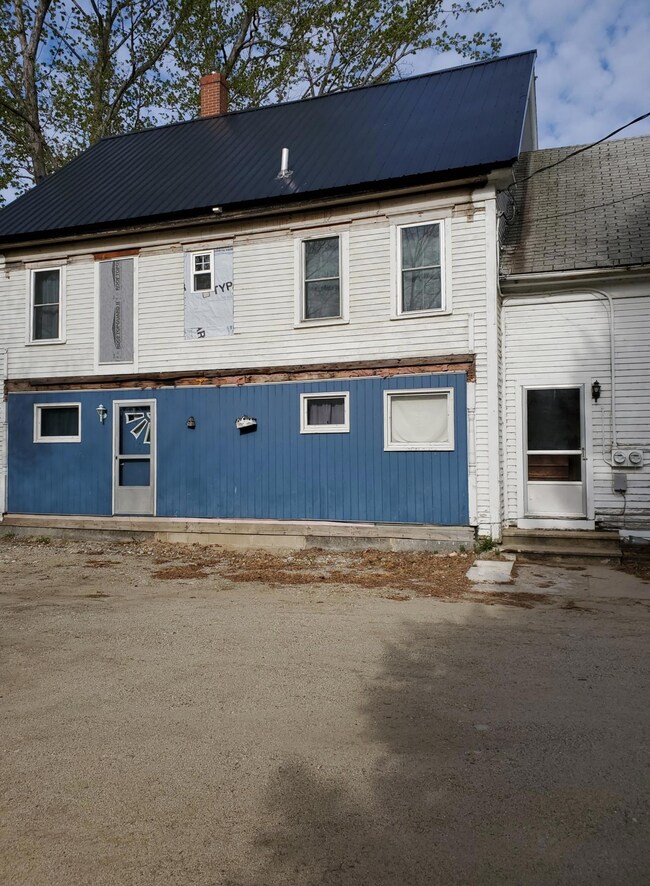 side view of property