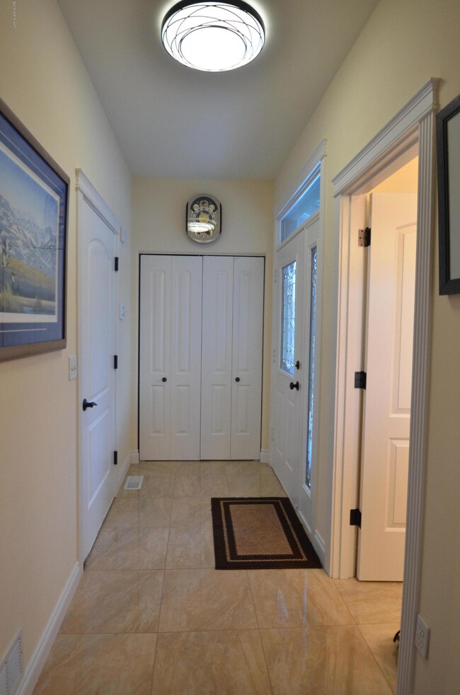 Large entry with tile floors