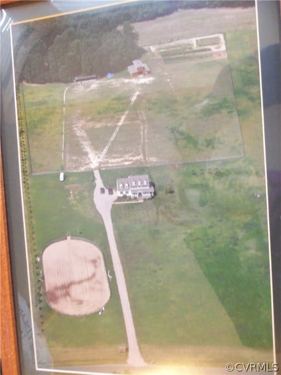 Ariel view - note location of ring. Is grassed ove