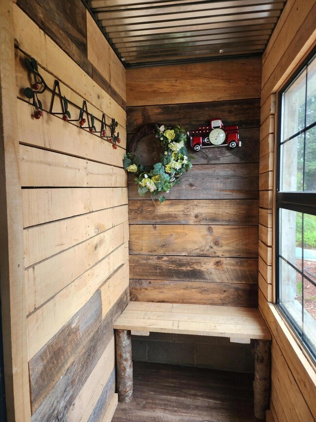 Entry to mud room