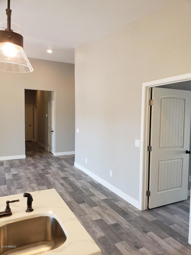 Boise new build kitchen living room deta