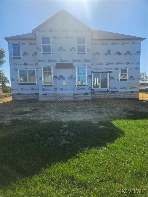 Actual home under construction as of 10/28/2024. E