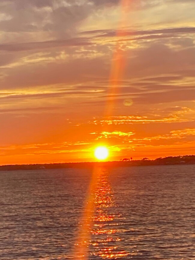 Sunset from your dock