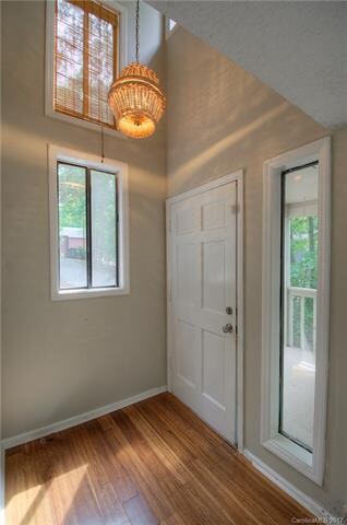 Two-story entry