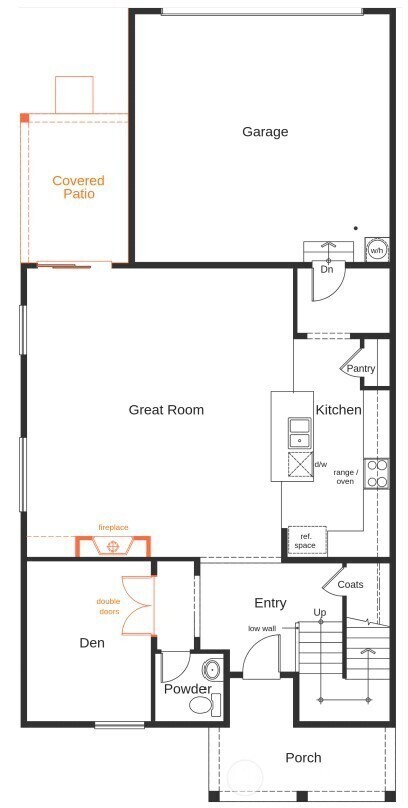 MT 417 Floorplan level 1