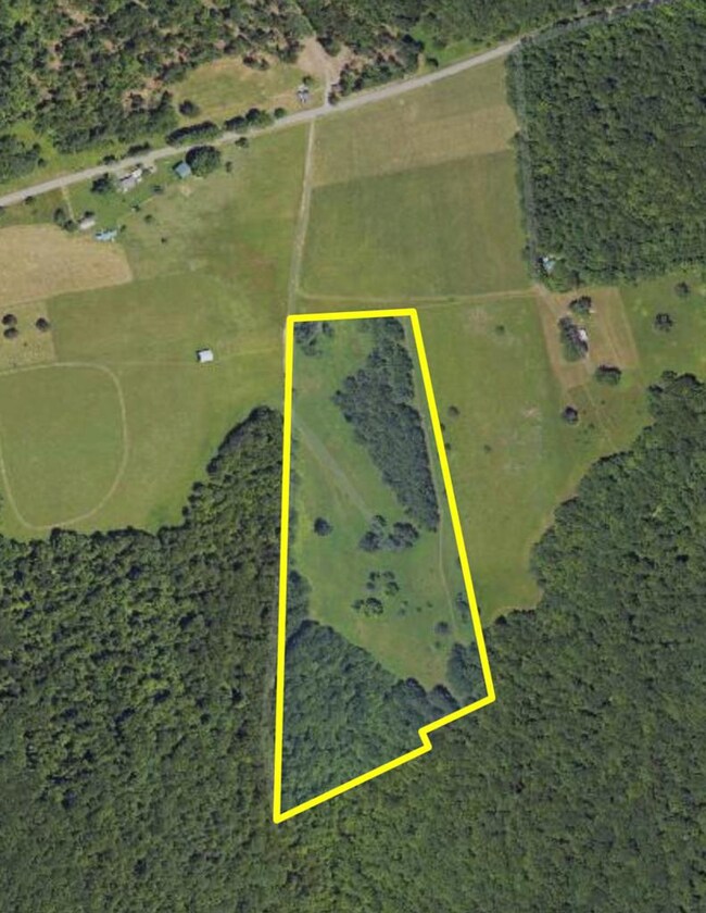Estimated property boundary lines