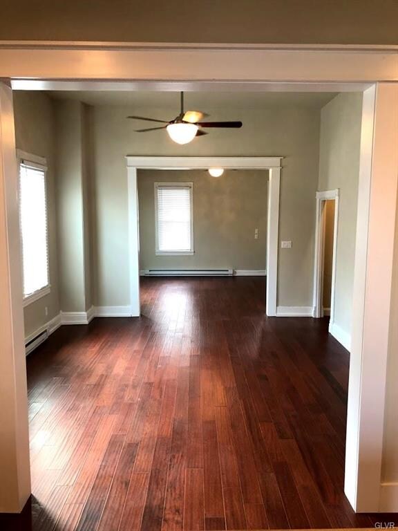 View of dining room from the kitchen.