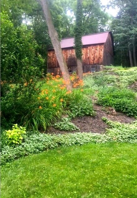 Beautiful barn with Rt 54 access includes perennia