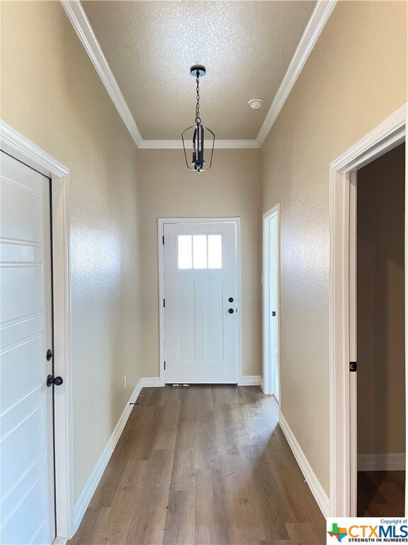 View of the foyer towards the entry door