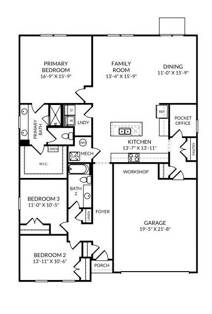 Easton first floor