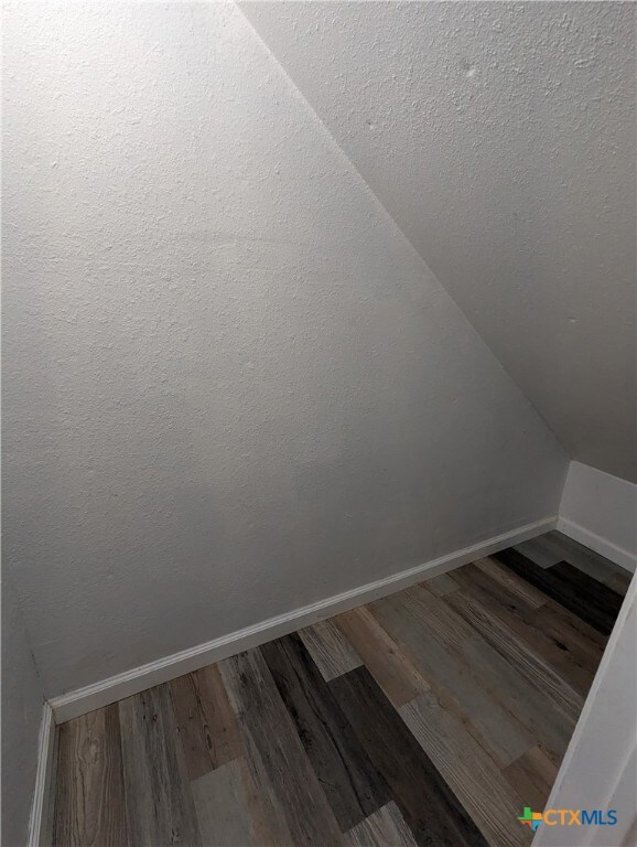 Storage area under the stairs