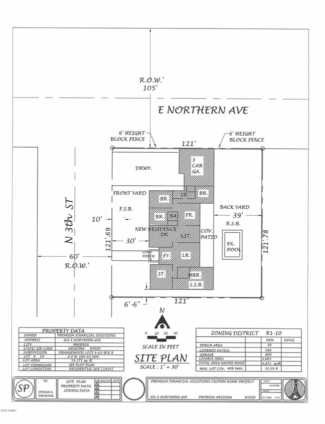 3rd St Site Plan 2