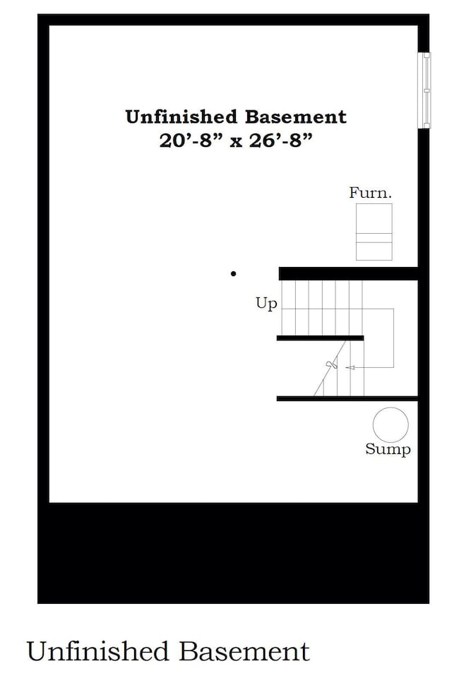 Unfinished basement