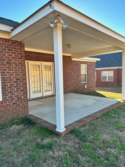 Covered Rear Porch