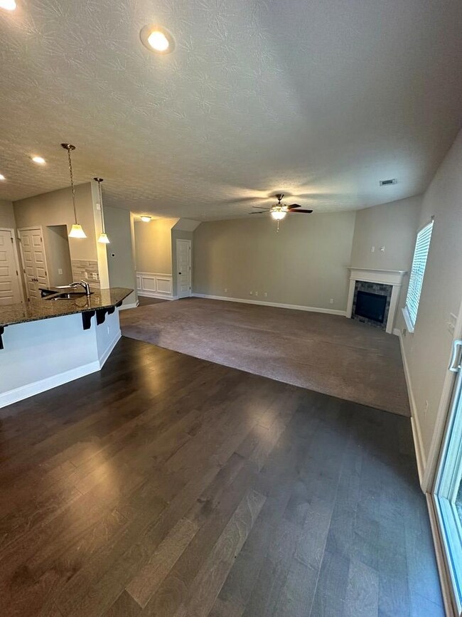 Casual dining room which flows into the great room