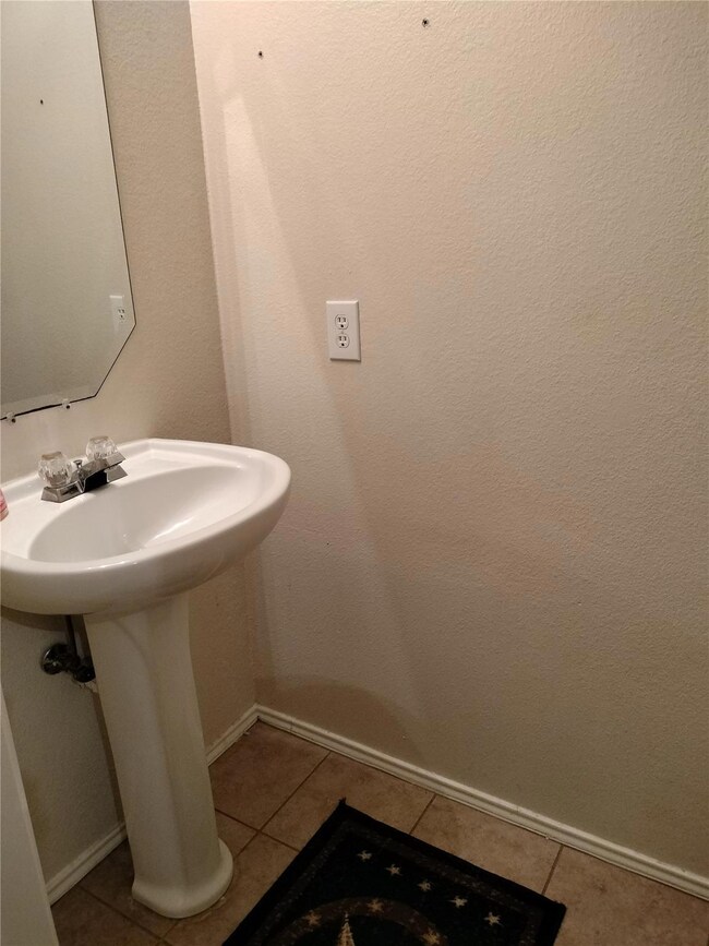 first floor half bath