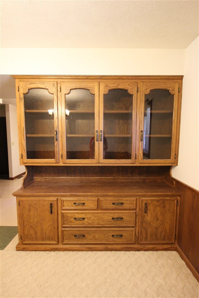 Built in china cabinet