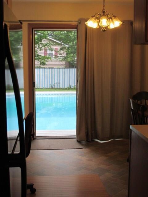 Sliding glass doors