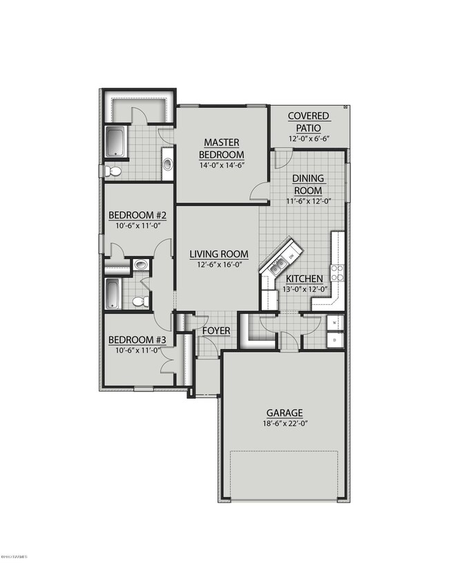 Plymouth A-B III Floor Plan