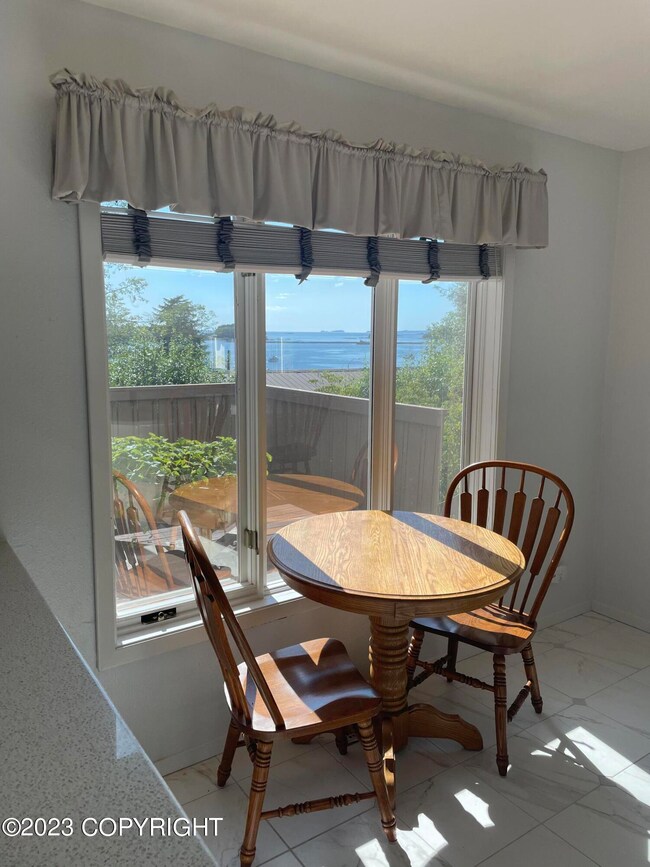 Kitchen View with table
