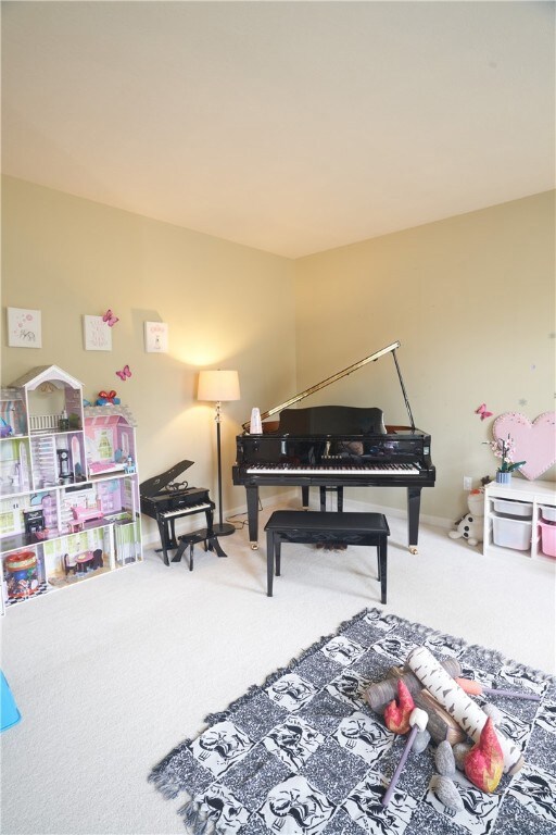 Home office or play room in front of the house to