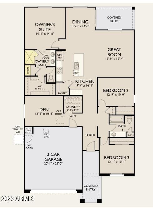 Venture- Lot 81- Magnolia- Floor Plan