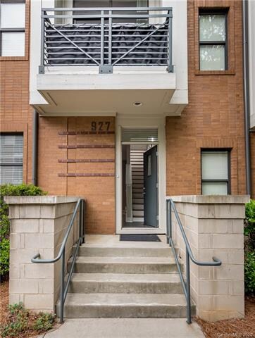 Main entrance and front stoop