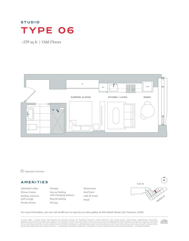 Serif unit 817, San Francisco, CA 94102 - photo 4