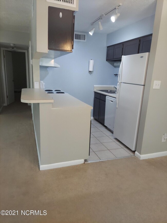 Galley kichen and breakfast bar
