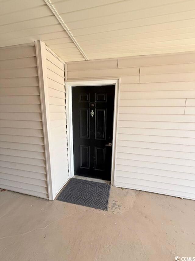 View of property entrance