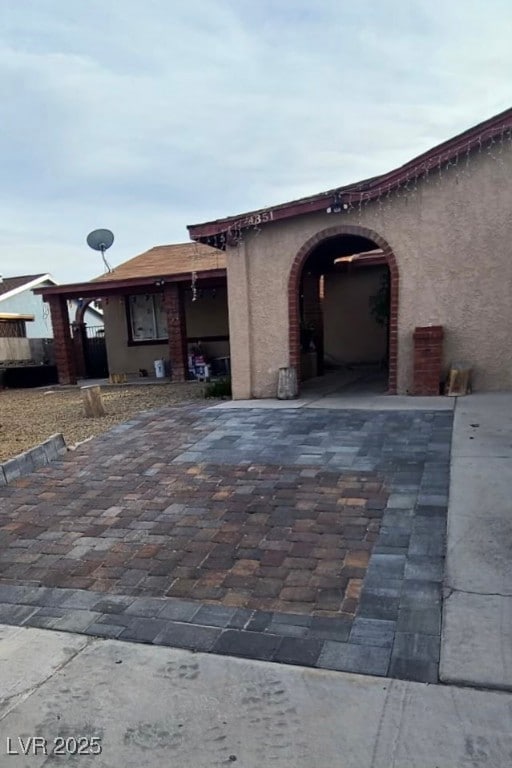 Added paving for additional driveway parking