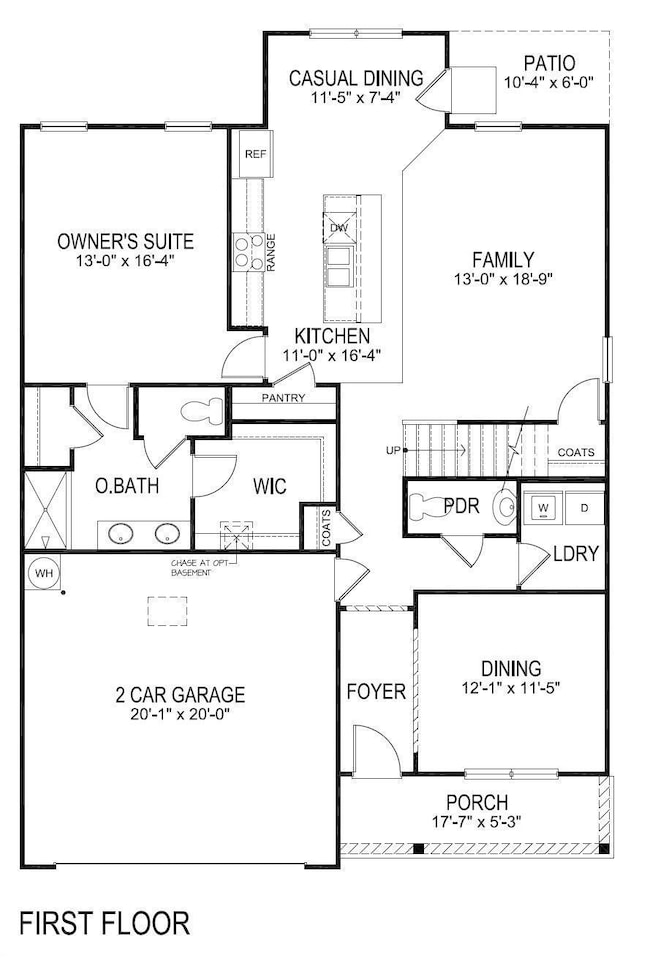 Bedroom One on the main level.  Lot's of room to entertain