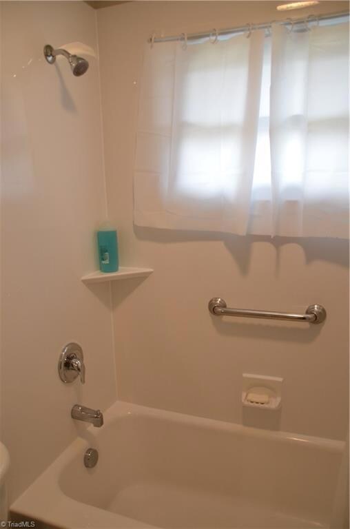 Shower is updated & so clean!  Does not look like many homes that are this age.