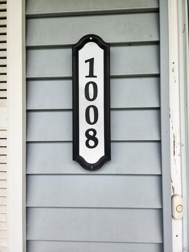 address sign