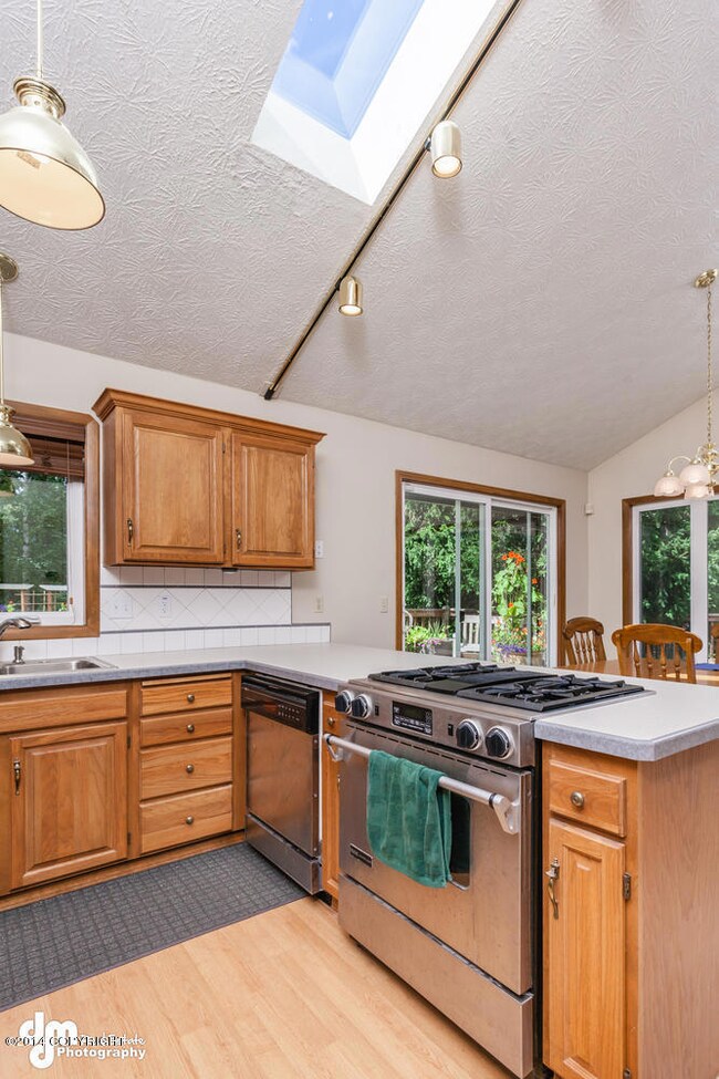 Kitchen with Skylight