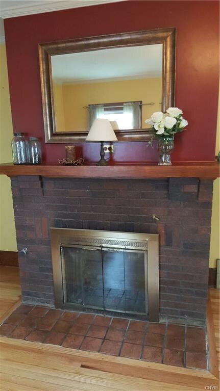 Wood Burning Fireplace