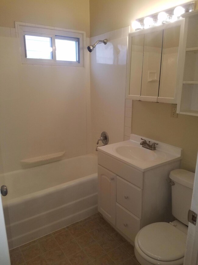 Bathroom with new vanity