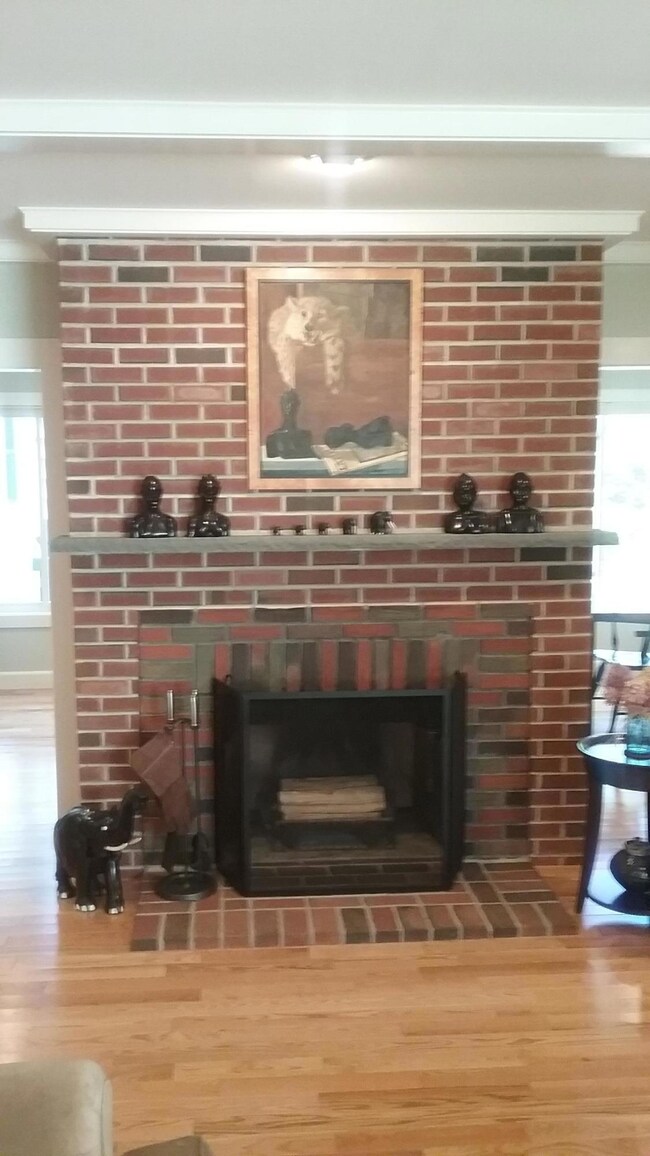 C living room fire place