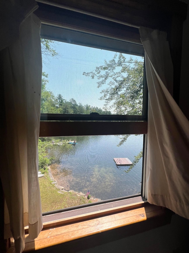 View from kitchen window
