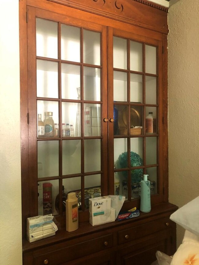 Built In China Cabinet- Dining Room
